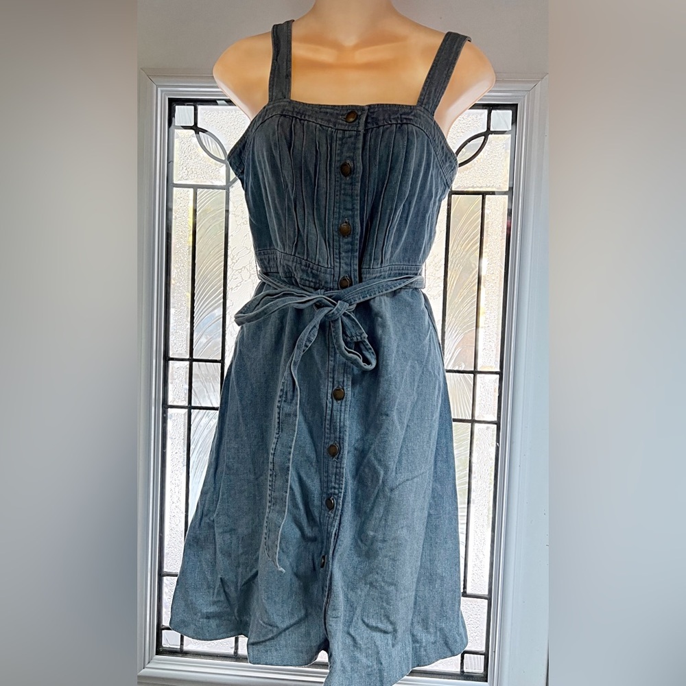 GAP 1969 - Denim Button-Down Dress